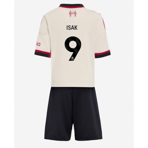 Liverpool Alexander Isak #9 Bortaställ Barn 2025-26 Kortärmad (+ Korta byxor) Liverpool Alexander Isak #9 Bortaställ Barn 2025-26 Kortärmad (+ Korta byxor)